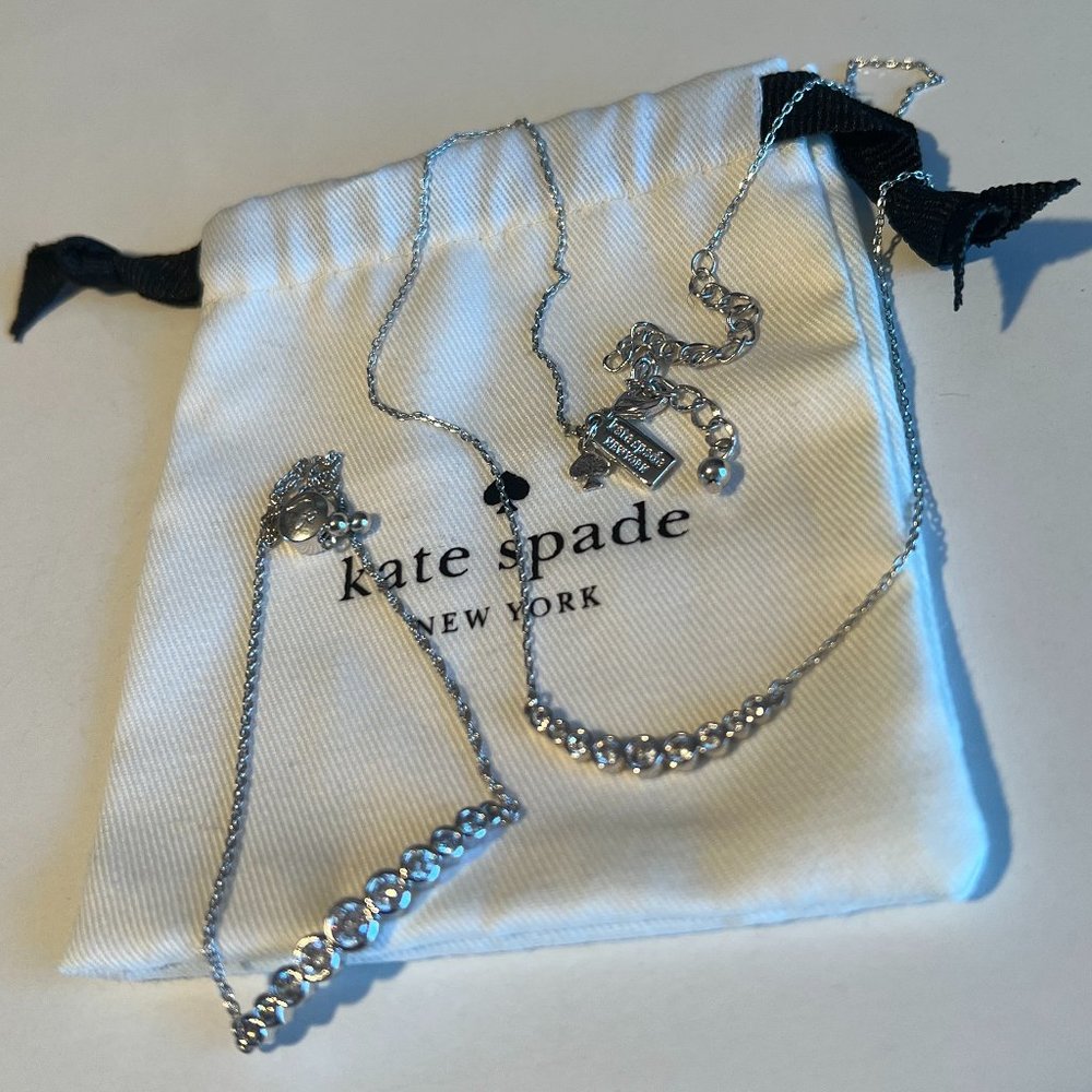 Kate Spade Silver Bracelet & Necklace